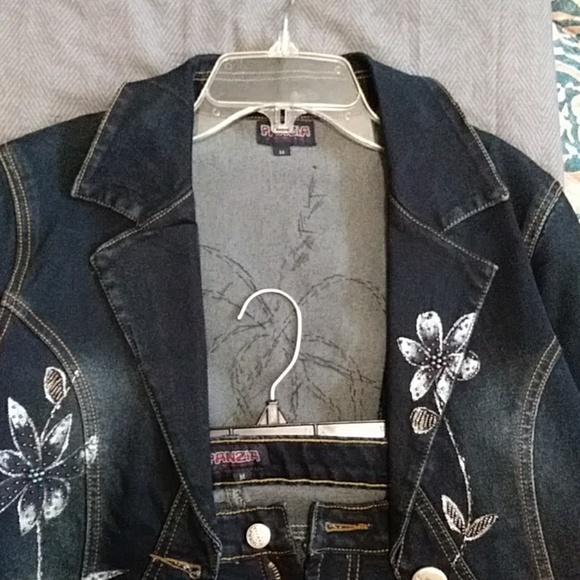 Denim 2 piece jacket and jeans - Picture 5 of 7